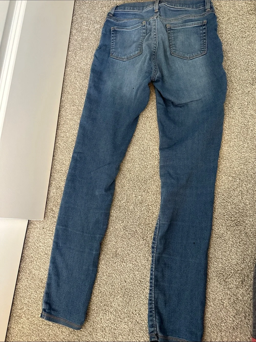 GAP Girl’s Faded Blue Skinny Jeans